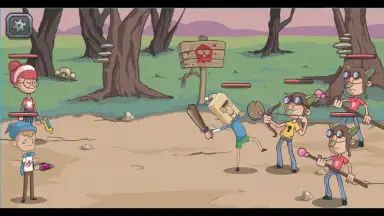 Capture d'écran de Backyard Heroes RPG 2