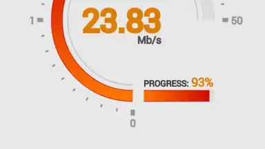 Capture d'écran de Internet Speed Test 3