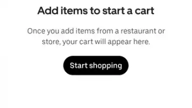 Capture d'écran de Uber Eats 21