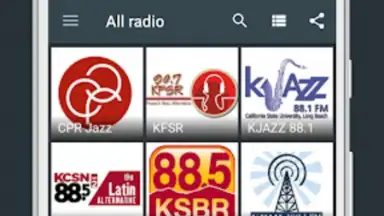 Capture d'écran de Online Radio Yo!Tuner 5