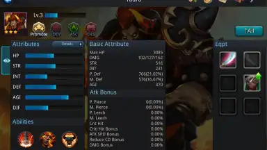 Capture d'écran de League of Immortals 1