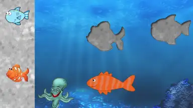 Capture d'écran de Fishes Puzzles for Toddlers ! 6