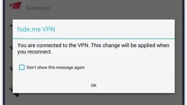 Capture d'écran de hide.me VPN 3