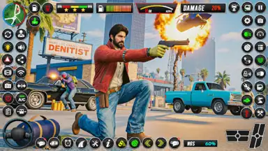 Capture d'écran de Gangster Crime Wars Mafia 3D 2