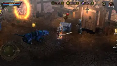 Capture d'écran de Blood Warrior 1
