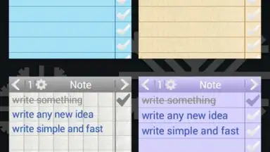 Capture d'écran de Note To Do. Widget 4
