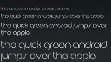 Capture d'écran de Font Installer 4