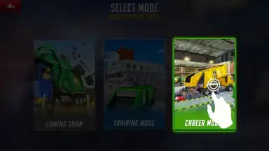 Capture d'écran de Offroad Truck Simulator - Garbage Truck Game 9
