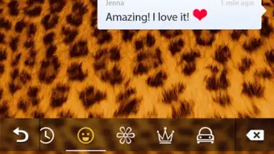 Capture d'écran de Leopard Keyboard 6