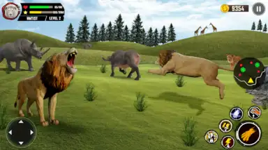 Capture d'écran de Lion Simulator Animal Games 3d 2