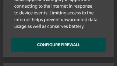 Capture d'écran de Rethink: DNS + Firewall 4