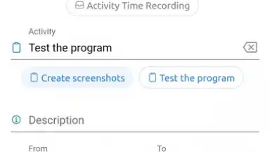 Capture d'écran de aTimeRecording - Online Time Tracking 6