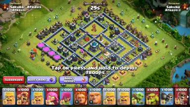 Capture d'écran de Atrasis - Private Clash of Clans Server 1