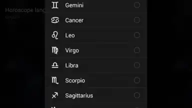 Capture d'écran de Daily Horoscope Free 6