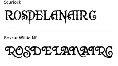 Capture d'écran de WhatTheFont 6