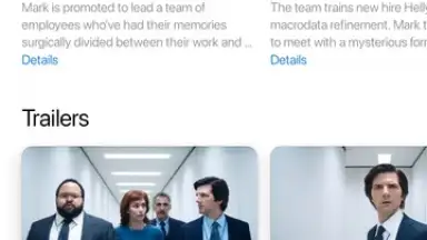 Capture d'écran de Apple TV 11