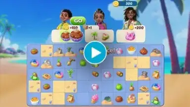Capture d'écran de Tasty Travels: Merge Game 1