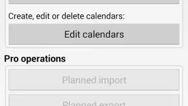Capture d'écran de iCal Import/Export 2.4 8