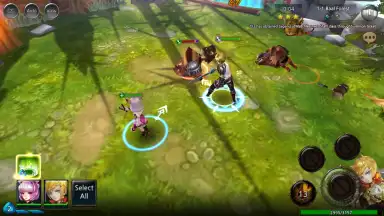 Capture d'écran de Heaven Saga 1