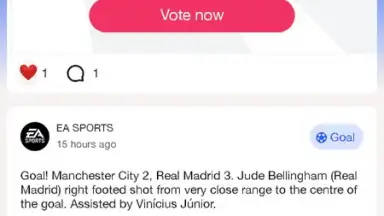 Capture d'écran de EA SPORTS App 3