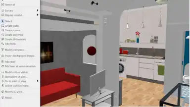 Capture d'écran de Sweet Home 3D 10