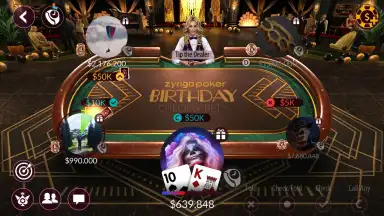 Capture d'écran de Zynga Poker 1