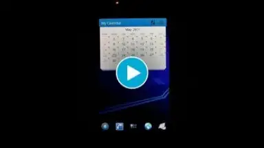 Capture d'écran de GO Calendar Widget 1
