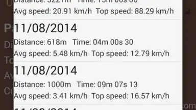 Capture d'écran de Jogging Tracker 2