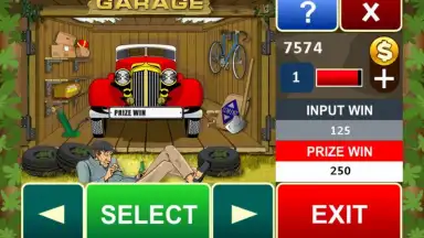 Capture d'écran de Garage slot machine 3