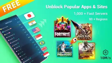 Capture d'écran de Indian Ocean VPN Gate Proxy 3
