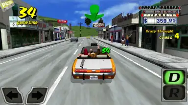 Capture d'écran de Crazy Taxi Classic 2