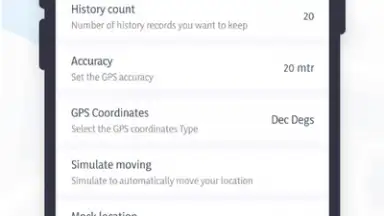Capture d'écran de Fake GPS Location Changer App 3