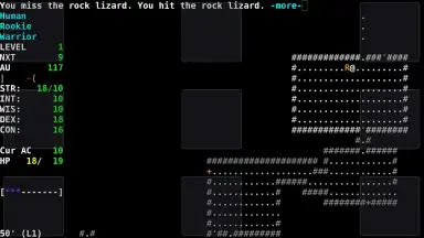 Capture d'écran de Angband 5