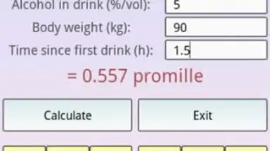 Capture d'écran de Health Calculator 2