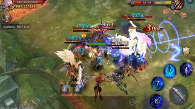 Capture d'écran de Goddess: Primal Chaos - MMORPG 1