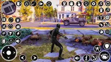 Capture d'écran de Black Spider Super hero Games 4