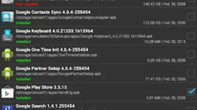 Capture d'écran de Installer 4