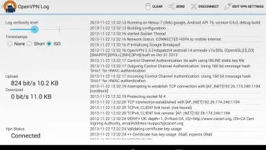 Capture d'écran de OpenVPN 9