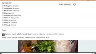 Capture d'écran de Recetas Mexicanas 13