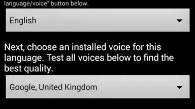 Capture d'écran de Voice Aloud Reader 5