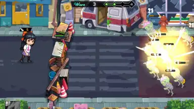 Capture d'écran de Girl's War Z 6