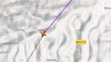 Capture d'écran de Flightradar24 14