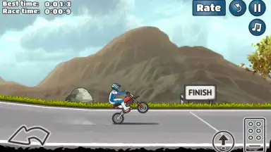 Capture d'écran de Wheelie Challenge 6