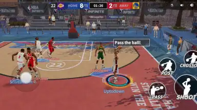 Capture d'écran de NBA Infinite 7