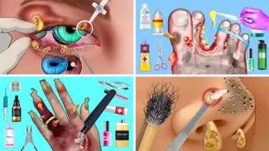 Capture d'écran de ASMR Doctor: Hospital Games 2