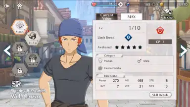 Capture d'écran de DanMachi BATTLE CHRONICLE 3