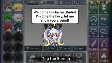 Capture d'écran de Gacha Studio (Anime Dress Up) 1