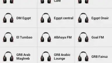 Capture d'écran de Egyptian Radio 6