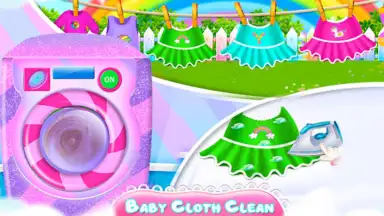 Capture d'écran de Pregnant Mom & Babyshower Game 1
