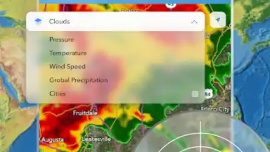 Capture d'écran de Live Weather Widget & Radar 11